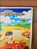 OUTRUN Arcade Metalen Wandbord Poster Sega megadrive, Spelcomputers en Games, 1 speler, Verzenden, Nieuw, Vanaf 12 jaar