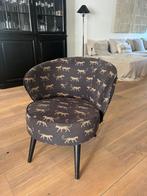 Stoel, Huis en Inrichting, Stoelen, Zwart, Zo goed als nieuw, Ophalen, Tijgers