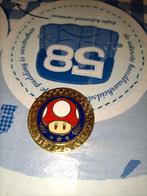Mario coin munt met de paddestoel, Verzamelen, Supermarktacties, Ophalen of Verzenden