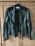 Ibana | Leren biker jasje | Maat L, Kleding | Dames, Zwart, Maat 42/44 (L), Ophalen of Verzenden, Zo goed als nieuw