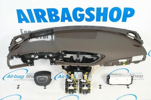 Airbag set - Dashboard 4 spaak HUD bruin beige Audi A7 4G, Auto-onderdelen, Dashboard en Schakelaars, Gebruikt, Ophalen of Verzenden