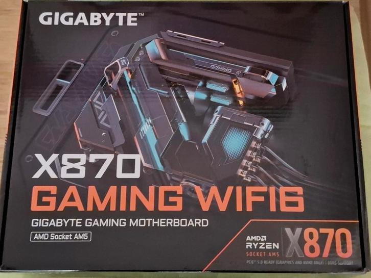 GIGABYTE X870 GAMING WIFI6, Computers en Software, Moederborden, Nieuw, AMD, DDR5, Ophalen