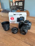 Canon EOS 80D met Lenzen, Audio, Tv en Foto, Fotocamera's Digitaal, Ophalen, Zo goed als nieuw, Spiegelreflex, Canon