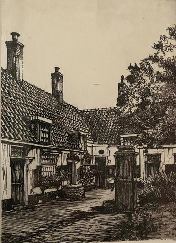 Ets: Hofje van Loo, Sint Elisabeth's Gasthuishofje ingelijst beschikbaar voor biedingen