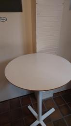 Ronde horeca STATAFEL wit 70cm doorsnee - Als Nieuw, Ophalen, Zo goed als nieuw