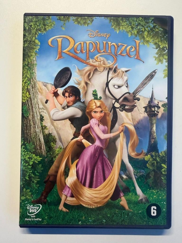 Rapunzel DVD/ ACTIE 5=4, Cd's en Dvd's, Dvd's | Tekenfilms en Animatie, Vanaf 16 jaar, Amerikaans, Overige typen, Ophalen of Verzenden