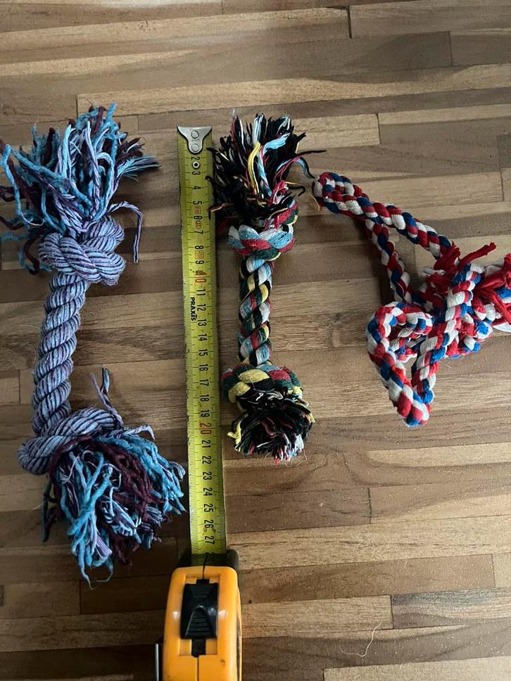 Honden flosjes, Dieren en Toebehoren, Hondenspeelgoed, Zo goed als nieuw, Ophalen of Verzenden