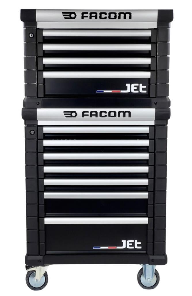 Facom JET Gereedschapswagen – 8 Laden met Opzetkast – M3 -, Doe-het-zelf en Verbouw, Gereedschap | Handgereedschap