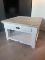 Riviera maison salontafel, 45 tot 60 cm, Verzenden, Vierkant, 55 tot 75 cm