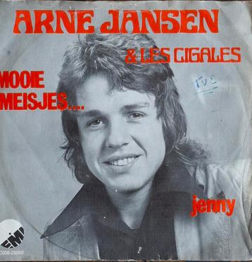  Arne Jansen, Mooie meisjes/Jenny.  1975. Vinyl single.  beschikbaar voor biedingen
