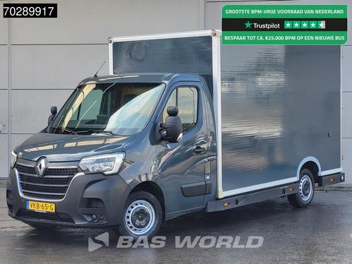 Renault Master 150PK Bakwagen Luchtvering Airco Cruise Meube, Auto's, Bestelauto's, Bedrijf, Te koop, Achteruitrijcamera, Airconditioning