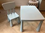 Ikea Mammut kinder tafel + stoeltje, Kinderen en Baby's, Kinderkamer | Tafels en Stoelen, Ophalen, Zo goed als nieuw, Tafel(s) en Stoel(en)
