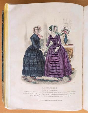 La Sylphide 1845 Met 26 kleurenlithografieën Mode