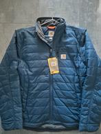 Nieuwe Carhartt Gilliam Jas - Maat S - Blauw, Blauw, Nieuw, Ophalen of Verzenden, Maat 36 (S)