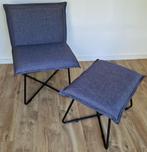 Stoel en hocker/voetensteun, Ophalen, Gebruikt