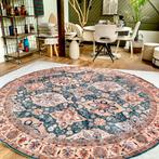 Vintage xxl - velvet rond vloerkleed - fotoshoot, Ophalen, Rond, 200 cm of meer, Zo goed als nieuw