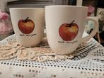 Jet mokken appels 2x nieuw!!, Huis en Inrichting, Keuken | Servies, Nieuw, Ophalen of Verzenden, Overige stijlen, Kop(pen) en/of Schotel(s)