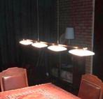 LED-verlichting 4 lampen (dimbaar via wanddimmer), Huis en Inrichting, Lampen | Hanglampen, Ophalen, Gebruikt, Minder dan 50 cm