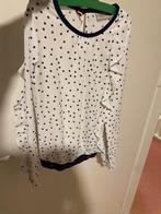 LOOXS STIPPEN WIT BLOUSE, MAAT: 140, Kinderen en Baby's, Kinderkleding | Maat 140, Meisje, Overhemd of Blouse, Ophalen of Verzenden