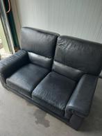Een mooi bankstel van lear, Ophalen, Gebruikt, 150 tot 200 cm, Tweepersoons