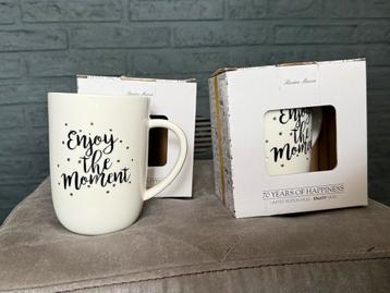 Riviera Maison Limited Edition Mug Enjoy Your Moment beschikbaar voor biedingen