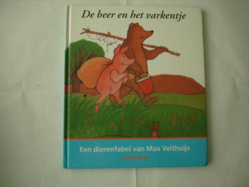 kleuter 02(1352) de beer en het varkentje, een dierenfabel., Boeken, Kinderboeken | Kleuters, Zo goed als nieuw, Ophalen of Verzenden