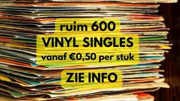 Partij vinyl singles jaren 60/70/80/90 vanaf € 0,50 per stuk beschikbaar voor biedingen