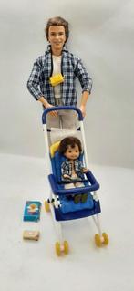 Barbie Happy Family | Alan en Ryan | 2002 | Vader en zoontje, Verzamelen, Gebruikt, Ophalen of Verzenden, Pop