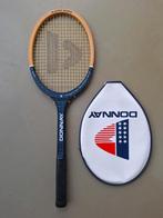 div. vintage Donnay Borg Dunlop McEnroe houten tennis-racket, Gebruikt, L4, Ophalen of Verzenden, Racket