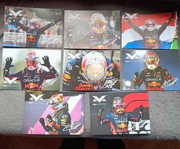 Max Verstappen handtekeningen kaarten beschikbaar voor biedingen