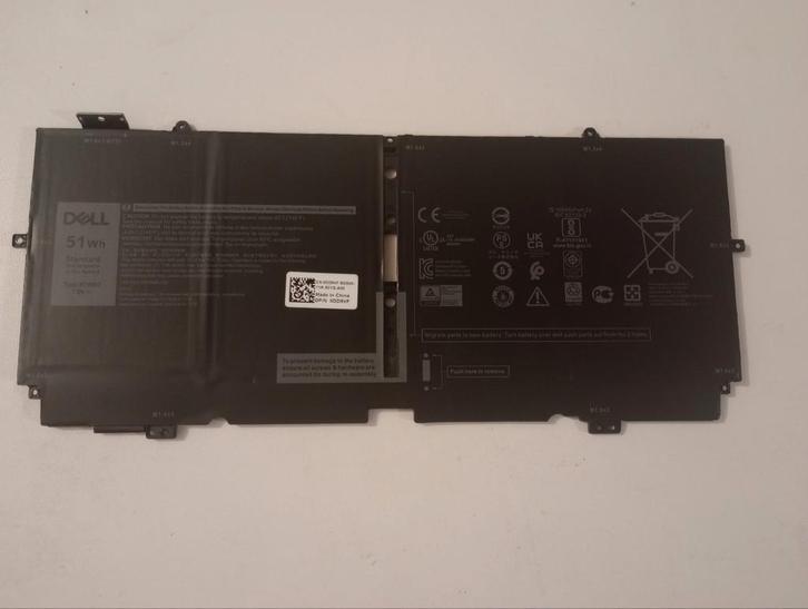 Nieuw laptop accu Dell XPS 13 7390 2-in-1 XPS 13 9310 2-in-1, Computers en Software, Accu's en Batterijen, Nieuw, Ophalen of Verzenden