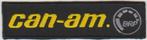 Can-Am BRP stoffen opstrijk patch embleem, Motoren, Verzenden, Nieuw