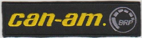 Can-Am BRP stoffen opstrijk patch embleem, Motoren, Accessoires | Overige, Nieuw, Verzenden