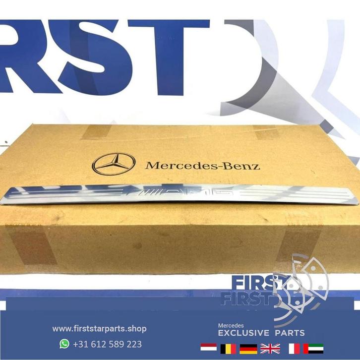 MERCEDES ORIGINELE AMG INSTAPLIJST DORPEL LIJST A B C E GLK, Auto-onderdelen, Carrosserie en Plaatwerk, Mercedes-Benz, Links, Gebruikt
