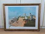Ingelijstte  Artprint Winslow Homer, Museum of Fine Arts,, 50 tot 75 cm, Ophalen of Verzenden, Zo goed als nieuw, Schilderij
