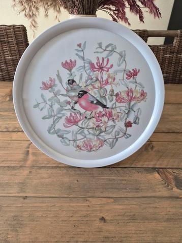 Melanine dienblad Vogels beschikbaar voor biedingen