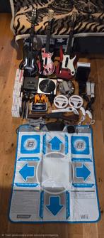 Nintendo Wii Spelcomputer x 2 met veel Accessoires en Games, Ophalen, Gebruikt