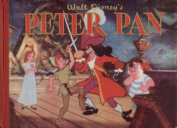 Peter Pan - Walt Disney plaatjesboek, Verzamelen, Disney, Gebruikt, Overige typen, Peter Pan of Pinokkio, Ophalen of Verzenden
