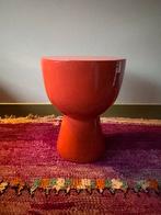 Pols Potten Tip Tap Bijzettafel - Rood, Rond, Zo goed als nieuw, Ophalen, 45 tot 60 cm
