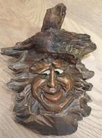 Handgesneden houtsnijwerk Boomgeest, Ophalen of Verzenden