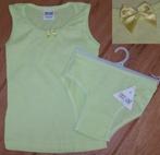 Excellent hemd + slip groen maat 116 *NIEUW* (1492) a, Kinderen en Baby's, Kinderkleding | Maat 116, Nieuw, Meisje, Excellent