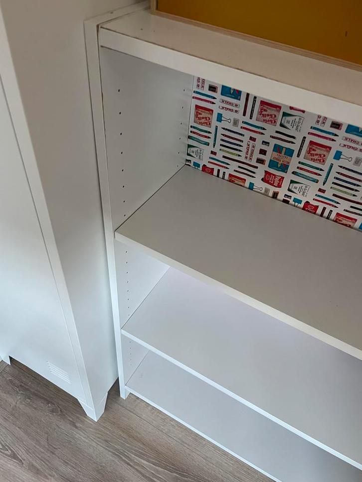 Billy Boekenkast - Wit, Huis en Inrichting, Kasten | Boekenkasten, Gebruikt, 50 tot 100 cm, 100 tot 150 cm, 25 tot 50 cm, Overige houtsoorten