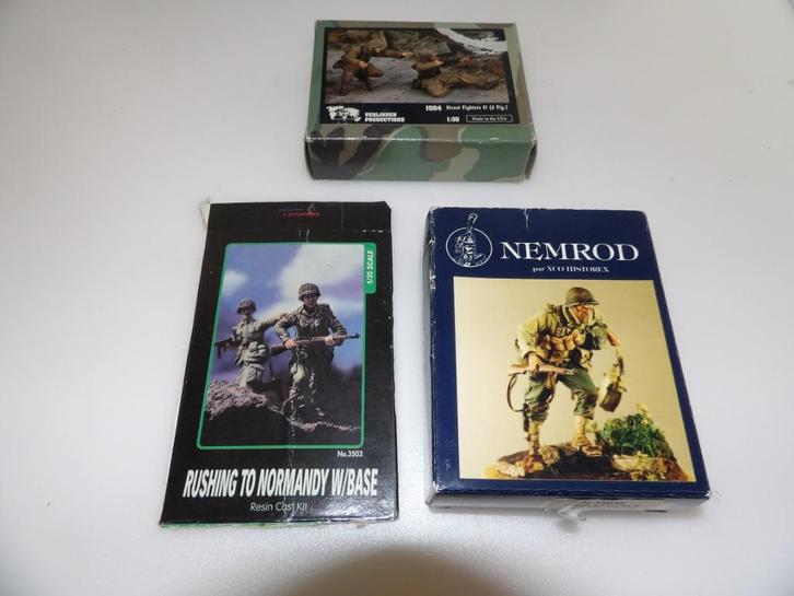 Lotje Diorama D-Day 1:35 US/British WW2 Figuren div.merken, Hobby en Vrije tijd, Modelbouw | Figuren en Diorama's, Zo goed als nieuw