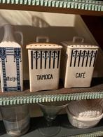 Antieke Keramische Potten en Kruik Setje - Tapioca, Cafe, Az, Ophalen of Verzenden
