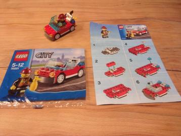 Lego Town 30221-1 Fire Car polybag uit 2013 beschikbaar voor biedingen