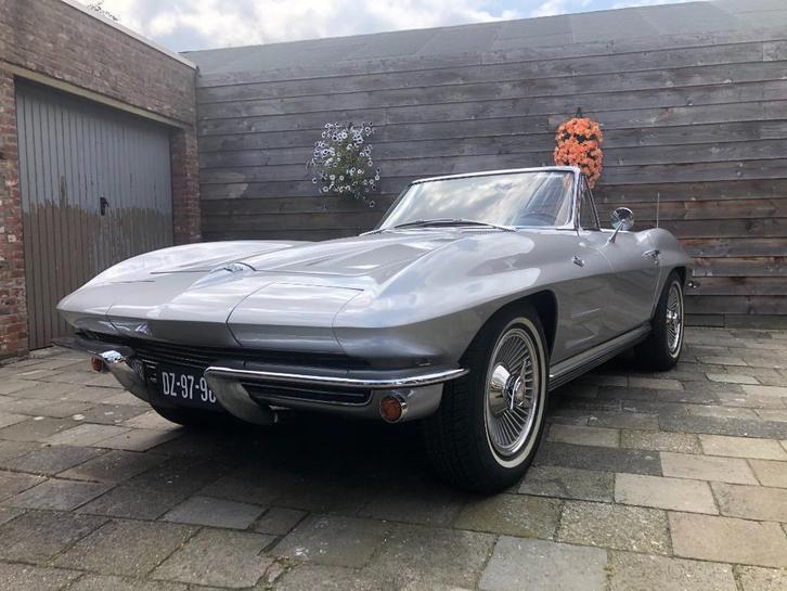Chevrolet Corvette Stingray C2, Auto's, Chevrolet, Particulier, Corvette, Elektrische ramen, Lederen bekleding, Metallic lak, Open dak
