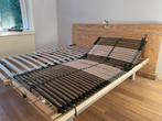 Elektrisch verstelbaar bedframe - Avek, Ophalen, Bruin, Tweepersoons, 180 cm