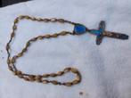 Rozenkrans/Gebedssnoer Vintage, Sieraden, Tassen en Uiterlijk, Kettingen, Verzenden, Zo goed als nieuw, Overige materialen