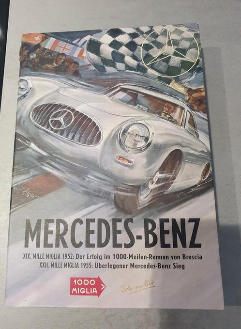 Mercedes - Benz 1000 Miglia Oldtimer miniatuur-set, Verzamelen, Speelgoed, Zo goed als nieuw, Ophalen of Verzenden