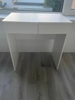 Mooie witte kaptafel / toilettafel, Huis en Inrichting, Tafels | Kaptafels, Ophalen, Gebruikt, 100 tot 150 cm, 50 tot 100 cm